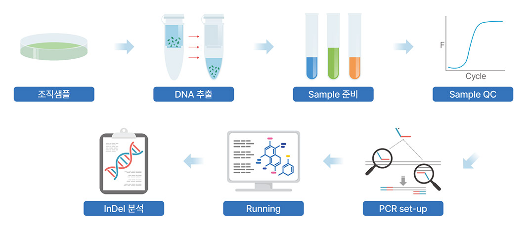 dna 추출 과정 이미지